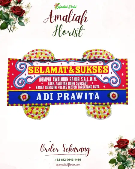Papan Bunga Ucapan Selamat Pagesangan