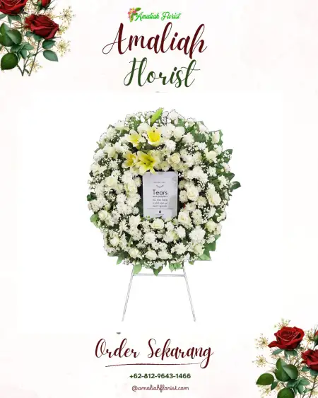 Krans Bunga Duka Pagesangan